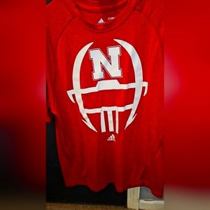 Adidas Nebraska Huskers Dry Fit